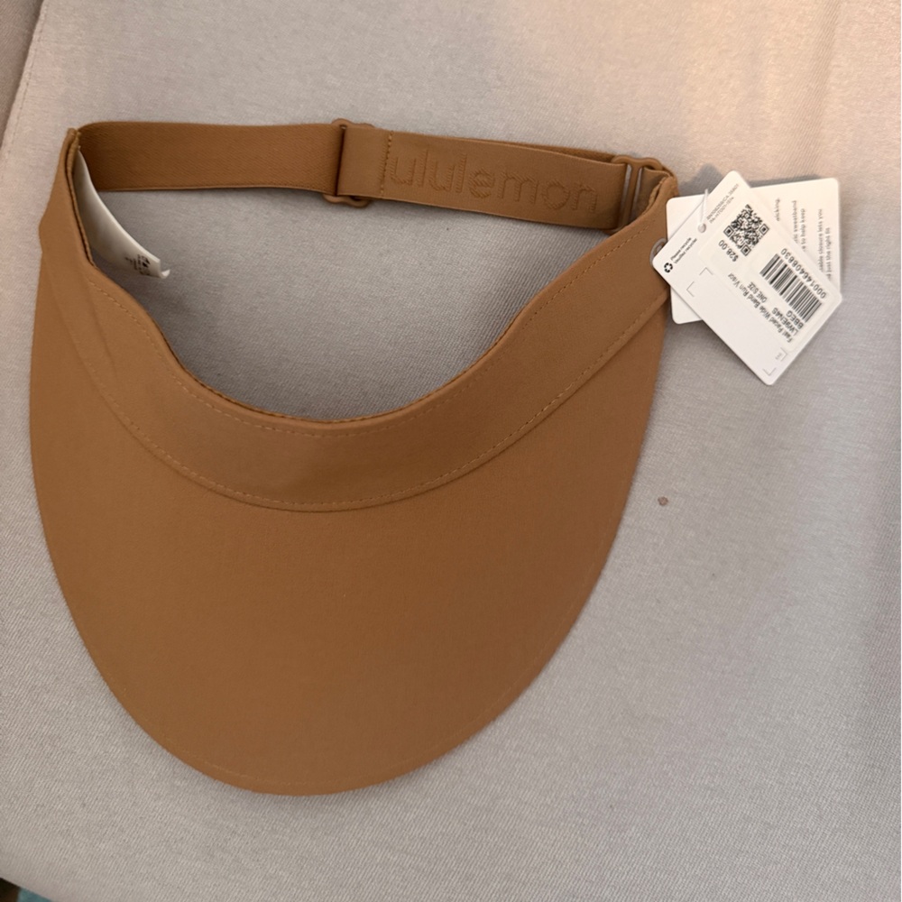 lululemon athletica fast paced wide band Brown Visor